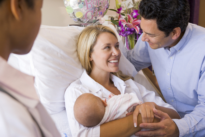В программу родов в Израиле входит госпитализация - при неосложненных родах на трое суток
